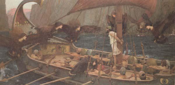 John William Waterhouse Ulysses and the Sirens (mk41) oil painting picture